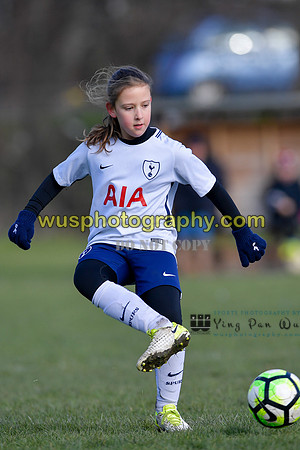 20180224-105852A Tottenham Hotspur Girls U10 v Gidea Park Rangers FC Girls U10