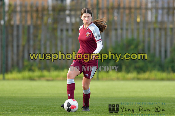 20211211-110236 West Ham United Academy Girls U16 v London Bees Academy U16