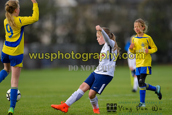 20171028-104256 Tottenham Hotspur Girls U11 v St Albans City Youth Girls U11 South