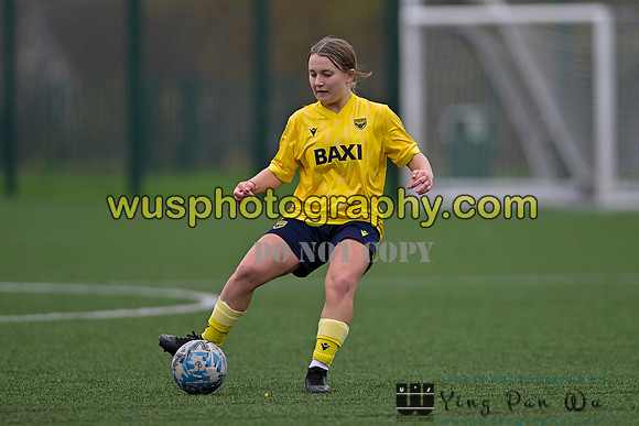 20241109-113058 West Ham United Performance Claret Girls U14 v Oxford United Girls U14