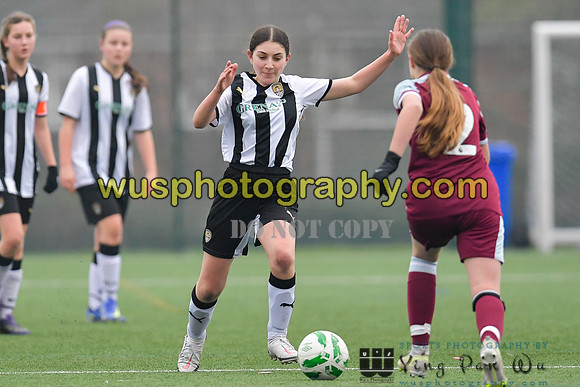 20220115-140943 West Ham United Academy Girls U14 v Notts County FC Girls U14