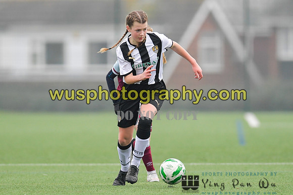 20220115-140347 West Ham United Academy Girls U14 v Notts County FC Girls U14