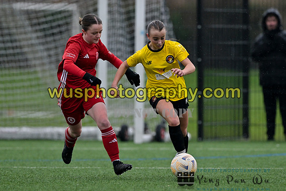 20250215-154546 Welling United Academy Girls U16 v Ebbsfleet United Girls U16