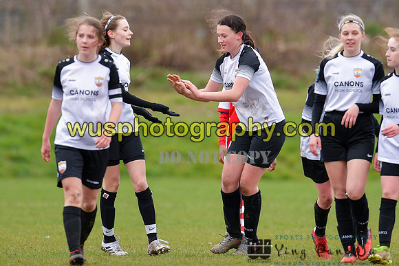 20220305-134420 London Bees Academy U14 v Arsenal FC Girls U13