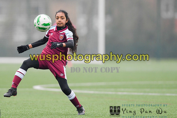 20220115-135831 West Ham United Academy Girls U14 v Notts County FC Girls U14