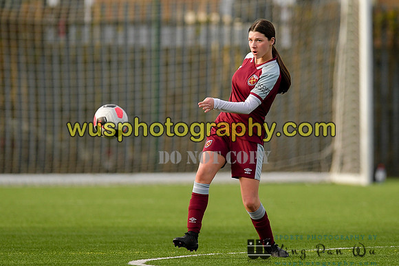 20211211-111726A West Ham United Academy Girls U16 v London Bees Academy U16