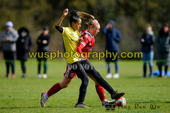 20220312-121012A Watford Ladies FC U14 Warriors v Welling United Girls U14