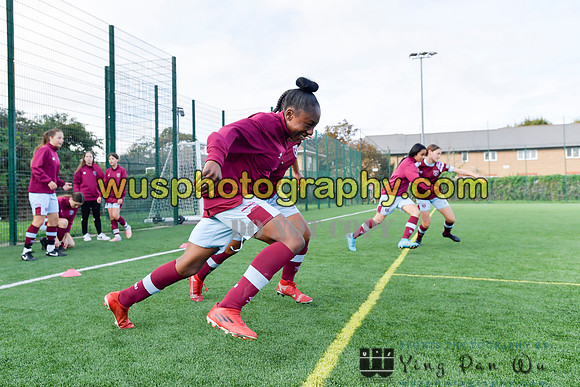 20220924-095726A West Ham United Academy Girls U15 v Tottenham Hotspur Women FC Academy U15