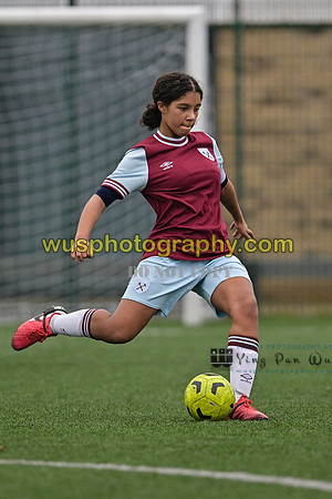 20241130-104734 West Ham United Warriors Girls U14 v Fareham Town Youth FC Girls U14