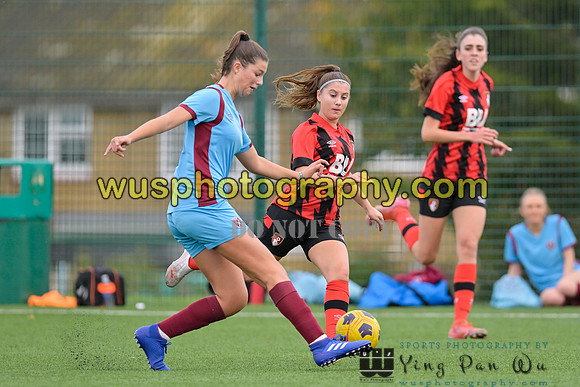 20221022-144316 West Ham United Performance Girls U16 v AFC Bournemouth Girls U16