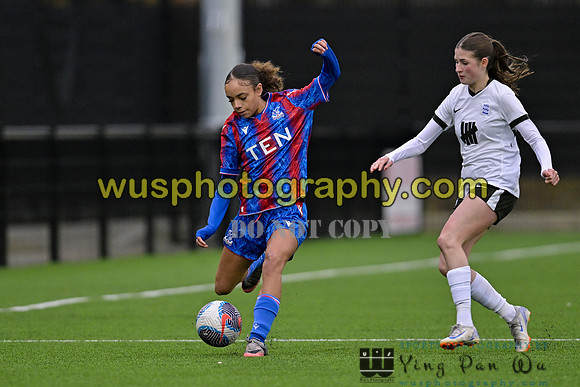 20250108-140300 Crystal Palace FC Women PGA U21 v Birmingham City Women PGA U21