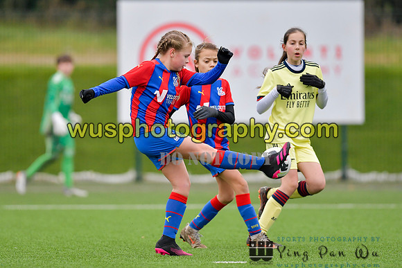 20220122-141429A Crystal Palace FC Girls U12 v Arsenal FC Girls U12