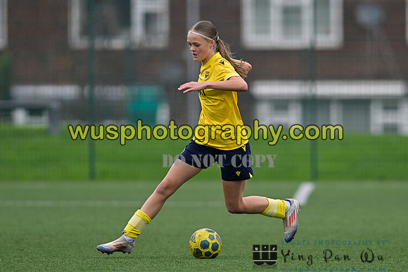20241109-103828 West Ham United Performance Claret Girls U14 v Oxford United Girls U14