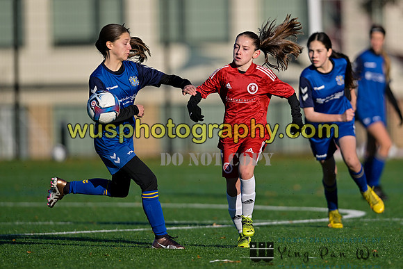20221210-113334 Welling United FC Girls U13 v Hashtag United FC Girls U13
