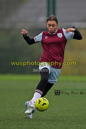 20241130-100926A West Ham United Warriors Girls U14 v Fareham Town Youth FC Girls U14