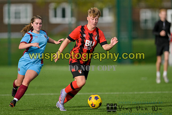 20221022-151434 West Ham United Performance Girls U15 v PLYR Baypoint CF Girls U15