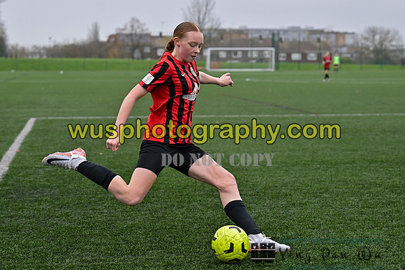 20241130-100502 West Ham United Warriors Girls U14 v Fareham Town Youth FC Girls U14