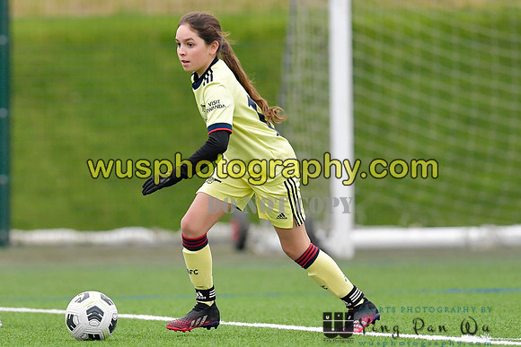20220122-142745 Crystal Palace FC Girls U12 v Arsenal FC Girls U12