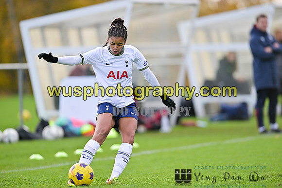 20221119-101504 Tottenham Hotspur Women FC Academy U15 v West Ham United Academy Girls U15