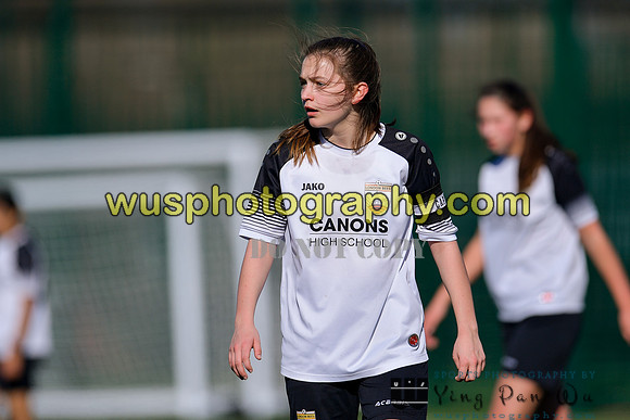 20220319-145140 London Bees Academy U14 v AFC Bournemouth Girls U14