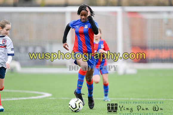 20220313-123114C Crystal Palace FC Girls U12 v Kew Park Rangers Girls U12 Reds