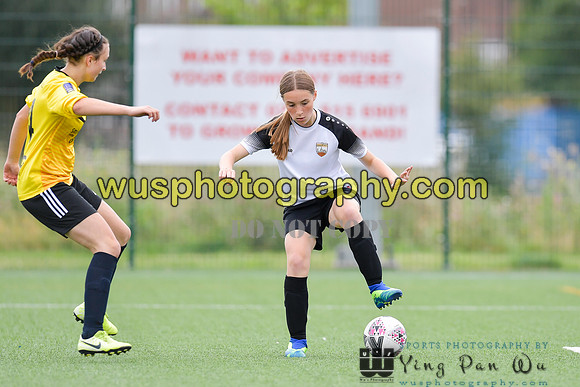 20210821-100446A London Bees Academy U14 v Kent Football United Girls U14
