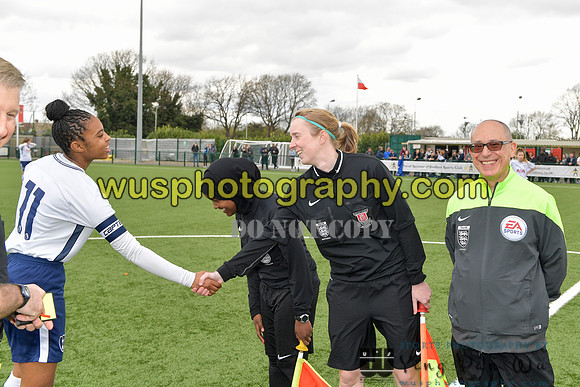 20180415-152032 Queens Park Rangers Girls U16 v Tottenham Hotspur Girls U15