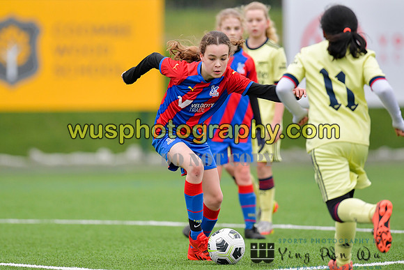 20220122-150303 Crystal Palace FC Girls U12 v Arsenal FC Girls U12
