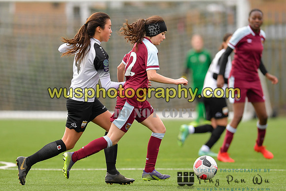 20211211-114003 West Ham United Academy Girls U16 v London Bees Academy U16