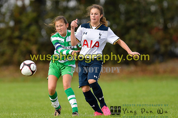 20161002-104849 Tottenham Hotspur Girls U14 v Writtle Minors FC Girls U14