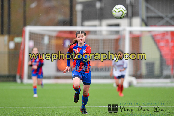 20220313-114025 Crystal Palace FC Girls U12 v Kew Park Rangers Girls U12 Reds