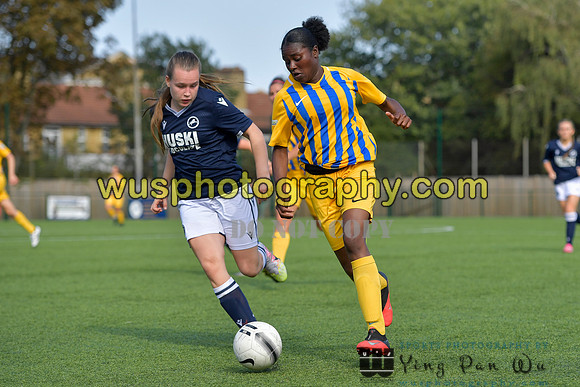 20200920-143931A Millwall Lionesses v New London Lionesses