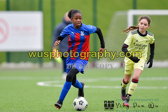 20220122-150824 Crystal Palace FC Girls U12 v Arsenal FC Girls U12