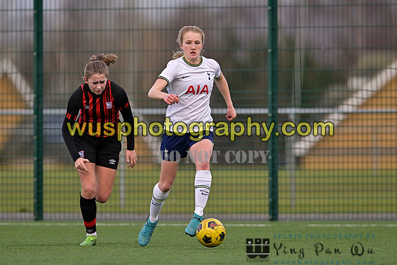 20230201-152911 Tottenham Hotspur Women FC WSL Academy U21 v Ipswich Town Women FC U21