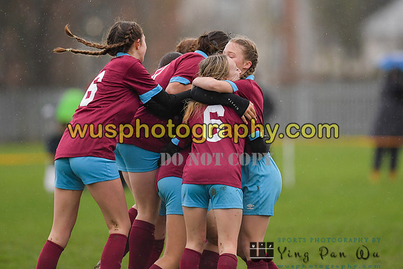 20220108-100758 Tottenham Hotspur Women FC JTP U15 v West Ham United Performance Girls U16