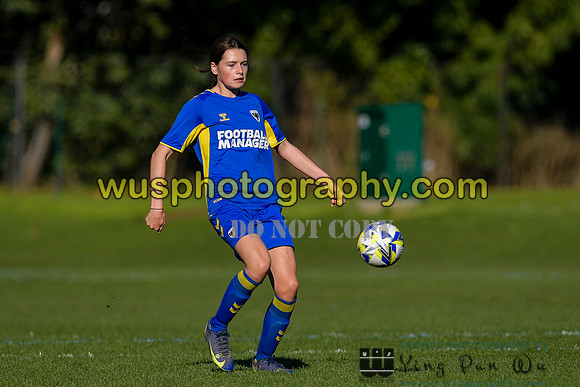 20221015-105512 AFC Wimbledon Girls U14 v Crystal Palace FC Girls U14