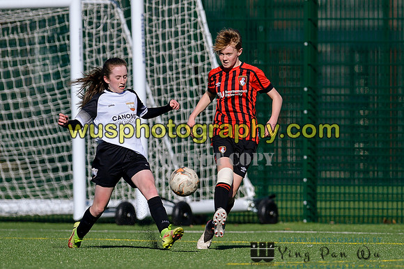 20220319-144527A London Bees Academy U14 v AFC Bournemouth Girls U14