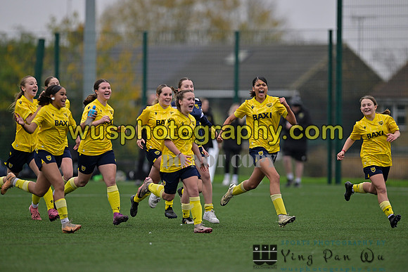 20241109-115616 West Ham United Performance Claret Girls U14 v Oxford United Girls U14