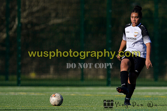 20220319-152702 London Bees Academy U14 v AFC Bournemouth Girls U14