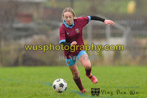 20220108-101726A Tottenham Hotspur Women FC JTP U15 v West Ham United Performance Girls U16