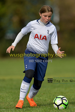 20181007-115103 Tottenham Hotspur Girls U14 v White Star Boys U14