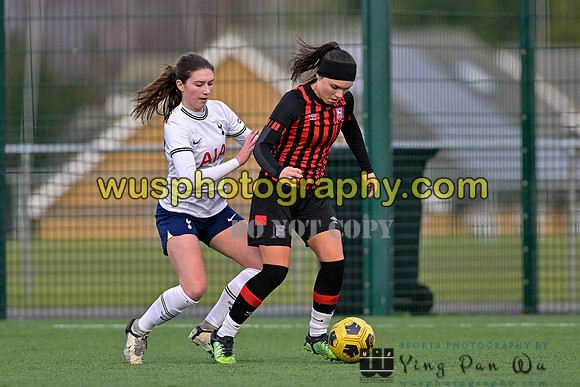 20230201-155220A Tottenham Hotspur Women FC WSL Academy U21 v Ipswich Town Women FC U21