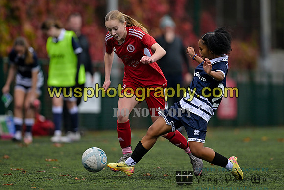 20241026-111324A Millwall Lionesses U16 v Welling United Academy Girls U16