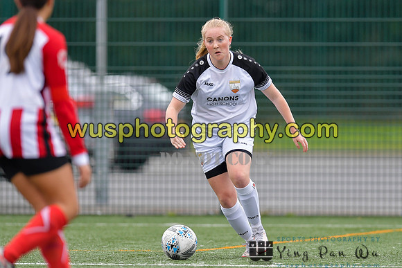 20210925-122157D London Bees Academy U16 v Corfe Mullen United Juniors FC Girls U16