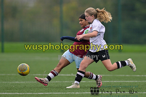 20241109-130432 West Ham United Warriors Girls U16 v Charlton Athletic Academy Girls U16