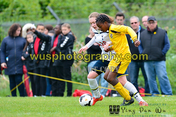 20150426-105057-3 Tottenham Hotspurs Girls U11 v Sutton United Girls U11