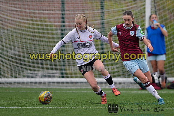 20241109-131641 West Ham United Warriors Girls U16 v Charlton Athletic Academy Girls U16