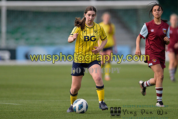 20240420-164252 West Ham United Academy Girls U16 v Oxford United Women U16