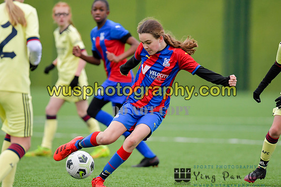 20220122-152128 Crystal Palace FC Girls U12 v Arsenal FC Girls U12