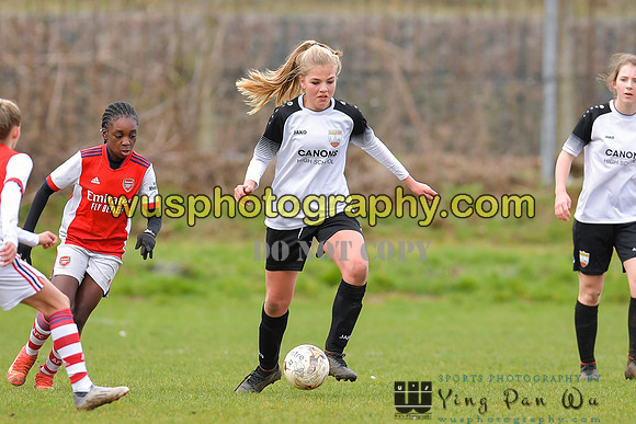 20220305-131914 London Bees Academy U14 v Arsenal FC Girls U13